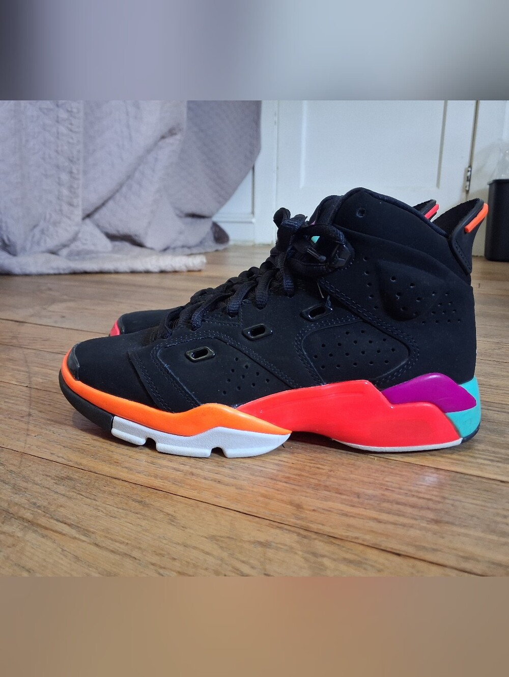 Air Jordan 6-17-23 GS Multi-Color Total Orange – 5.5Y / Women's 7